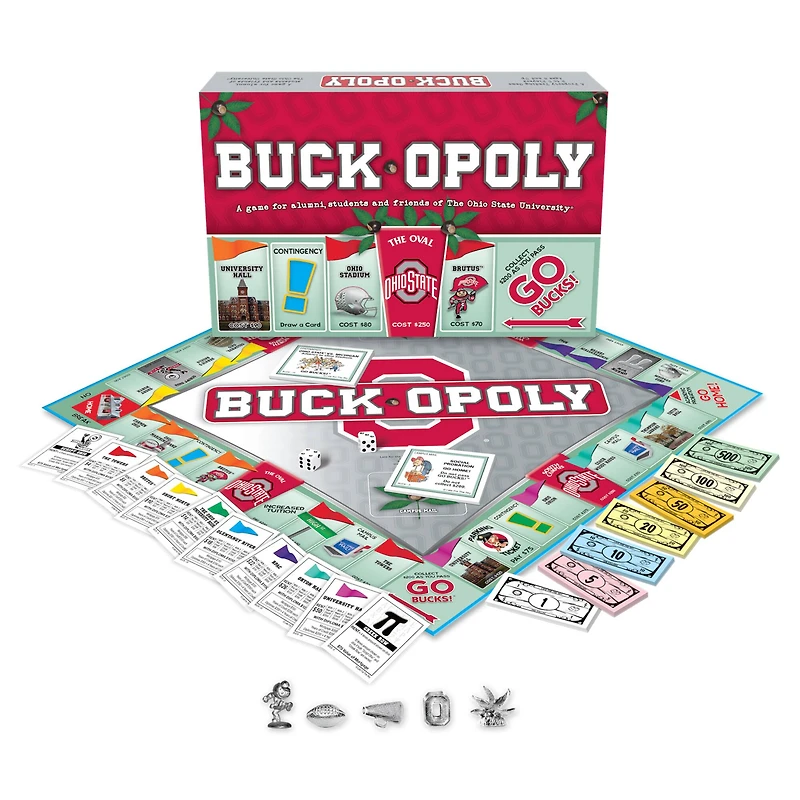Late For The Sky Buckopoly Game