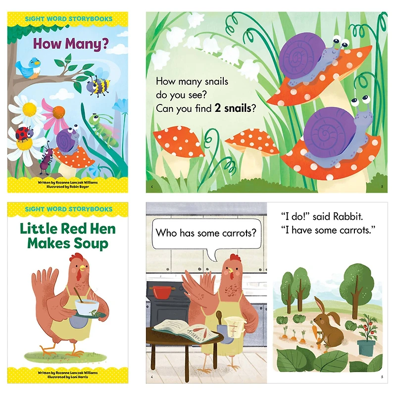 Sight Word Storybooks Set 3