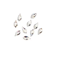 7.5mm Crystal Flame Glue-On Austrian Crystals by Bead Landing™, 10ct.