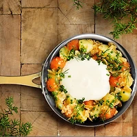 Gibson Home® Lannister 4.7'' Mini Frying Pans Set with Gold Plated Handle