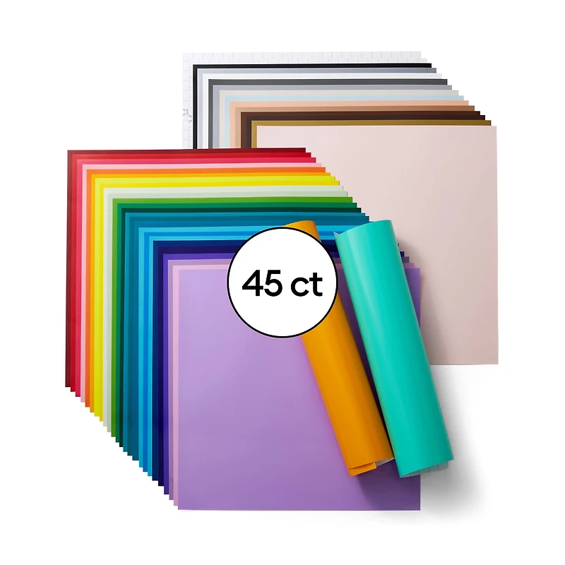 Cricut® Permanent Vinyl, Everything Sampler