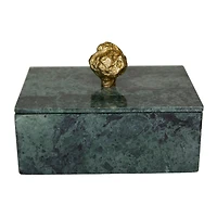 Green Marble Box with Gold Final Set