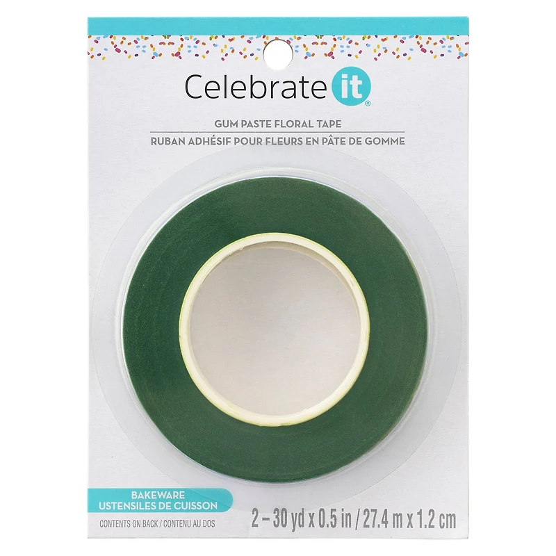 0.5" Gum Paste Flower Tape Set by Celebrate It™