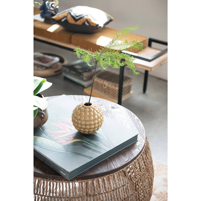 Hello Honey® Square Cotton Punch Hook Pillow