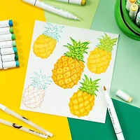 Ohuhu® Honolulu Dual Tip Primary Alcohol Markers, 6ct. 