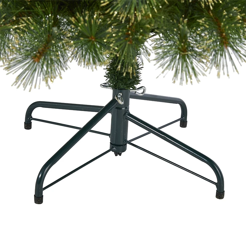 5ft. Pre-Lit Golden Tip Washington Pine Artificial Christmas Tree, Clear LED Lights