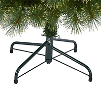 5ft. Pre-Lit Golden Tip Washington Pine Artificial Christmas Tree, Clear LED Lights