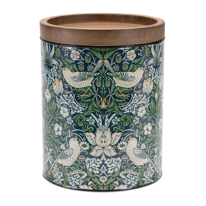 Round William Morris Canister Set