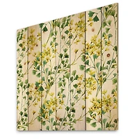 Designart - Vibrant Yellow Summer Wildflowers