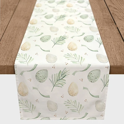 Easter Eggs And Ribbons 4 16" x 72" Poly Twill Table Runner