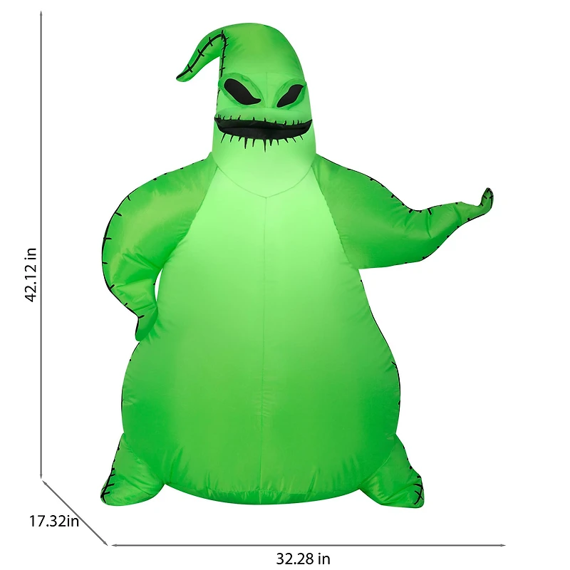 3.5ft. Airblown® Inflatable Halloween Green Oogie Boogie