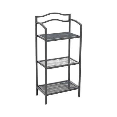 Household Essentials 3-Tier Metal Bathroom Storage Shelf