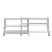 Honey Can Do White 3 Tier Expandable Spice Rack