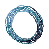 12 Pack: Blue Glass Mix Beads, 3mm by Bead Landing™