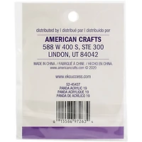 Sticko® Panda Acrylic Sticker