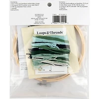 6" Silhouette Bear Counted Cross Stitch Kit by Loops & Threads®