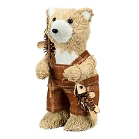 6.75" Fishing Bear Natural Décor by Ashland®