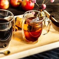 JoyJolt® Cadus Double Wall Tea Glasses, 4ct.