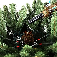 7.5ft. Pre-Lit Glenwood Slim Realistic Artificial Christmas Tree, Warm White LED Lights by Ashland®