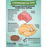 Taylor® Waterproof Digital Instant Read Thermometer