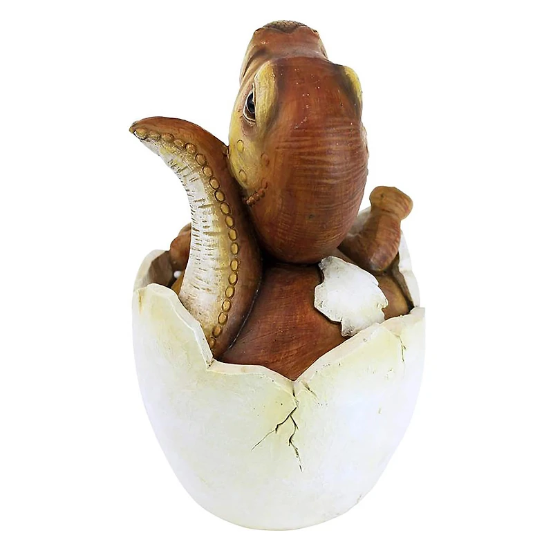 Design Toscano 7" Baby Raptor Dino Egg Statue