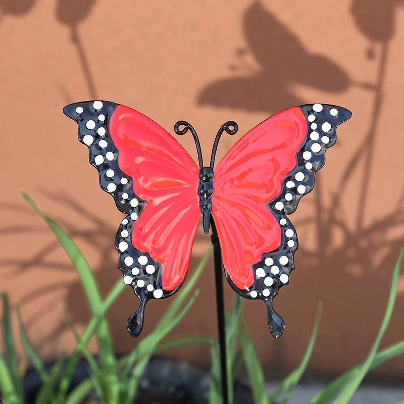 Glitzhome® 22" Metal Butterfly Picks, 3ct.