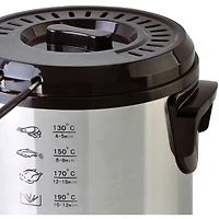 Brentwood 1L Stainless Steel Electric Deep Fryer