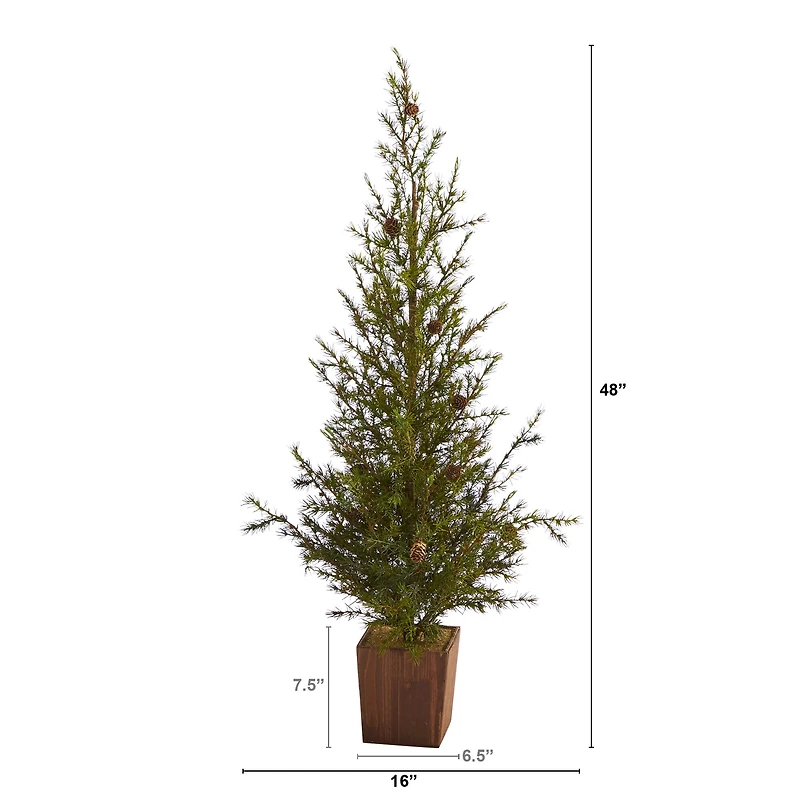 4ft. Unlit Alpine Natural Look Artificial Christmas Tree