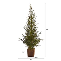 4ft. Unlit Alpine Natural Look Artificial Christmas Tree
