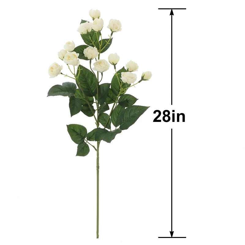 28" Cream Rose Stem by Ashland®