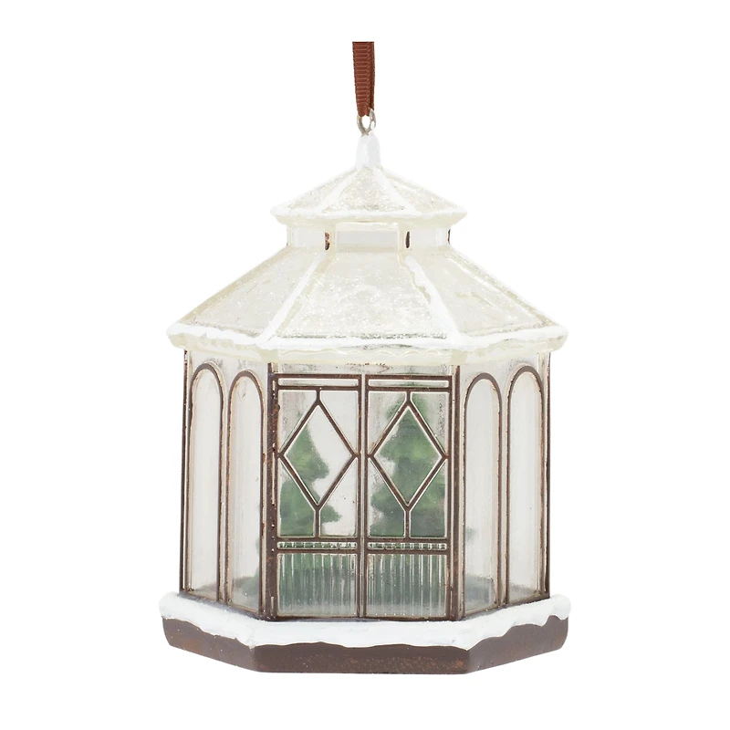 4ct. Winter Gazebo Ornament