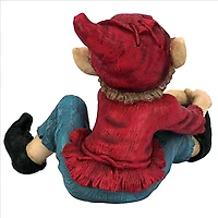 Design Toscano 9.5" Squeegee the Eccentric Elf Garden Gnome Statue