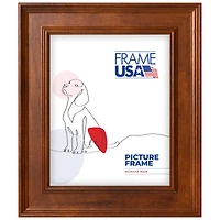 Frame USA Honey Beveled Brown Single Image Picture Frame