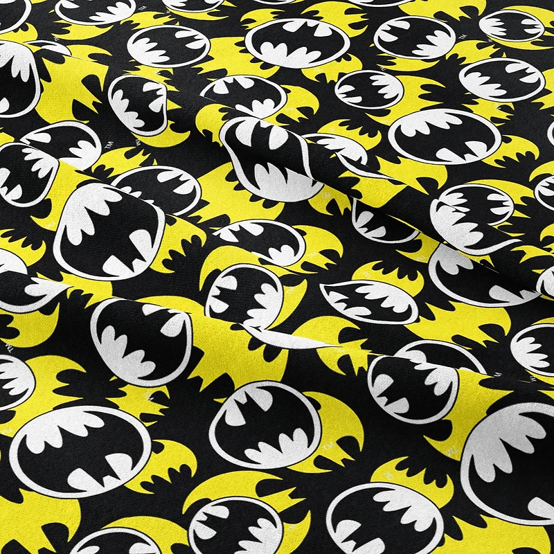 Camelot® Fabrics Batman™ Packed Logo Cotton Fabric
