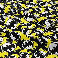 Camelot® Fabrics Batman™ Packed Logo Cotton Fabric