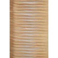 Brown Wood Coastal Style Abstract Wall Art Set