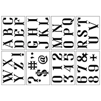 3" Uppercase Alphabet Stencils by Craft Smart®
