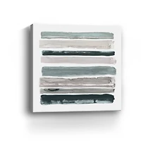 Teal Rothko’S Stripes I Canvas Giclee