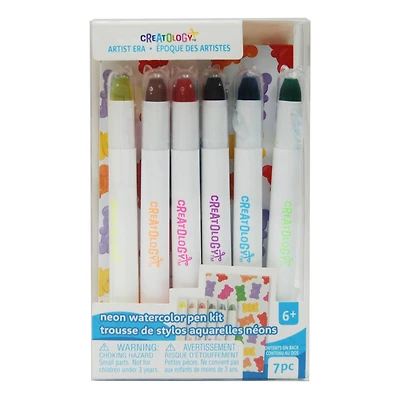 Artist Era Neon Watercolor Pen Art Set by Creatology™