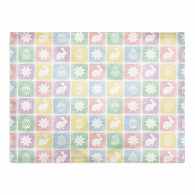 Easter Block Pattern 14" x 18" Poly Twill Placemat