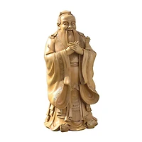 Design Toscano 24" Confucius Garden Sculpture