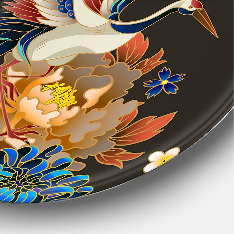 Designart - Chinoiserie With Birds and Peonies IX