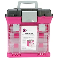 Creative Options® Grab 'N Go Magenta 3-By Rack System