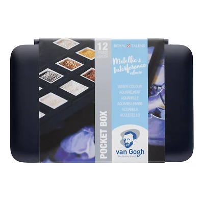 Van Gogh Metallic Watercolor Pocket Box Set