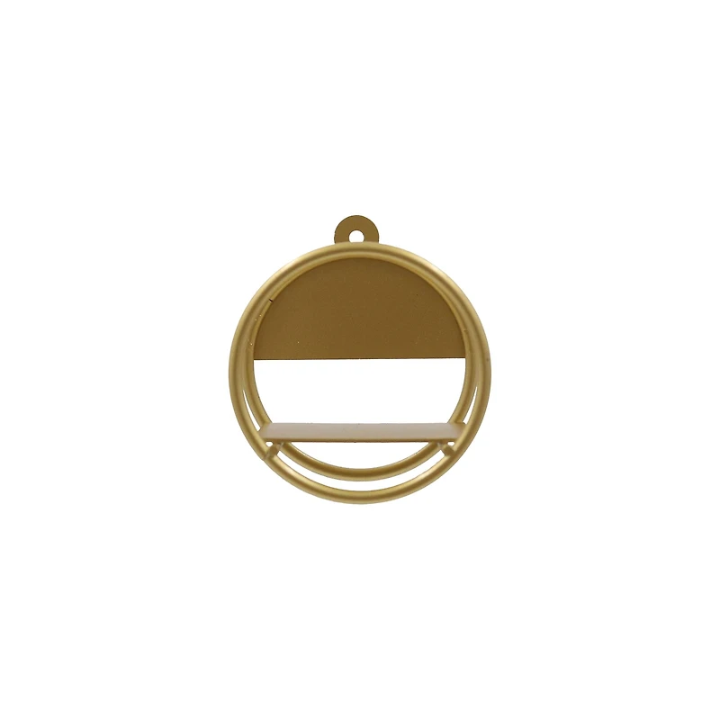 Mini Gold Round Hanging Shelf by Make Market®