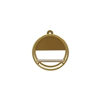 Mini Gold Round Hanging Shelf by Make Market®