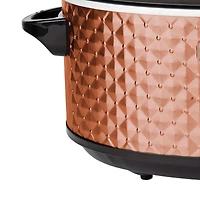 Brentwood Copper 7qt. Quilted-Pattern Slow Cooker