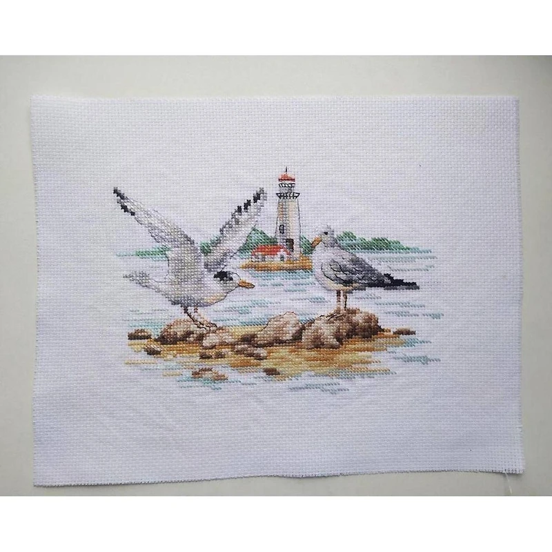 Alisa Seagulls Cross Stitch Kit