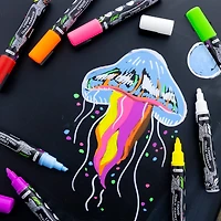 BAZIC Products® Liquid Chalk Wet Erase Markers, Pack of 8