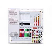 11" x 11" Christmas Cat Canvas Painting Kit by Artist's Loft™